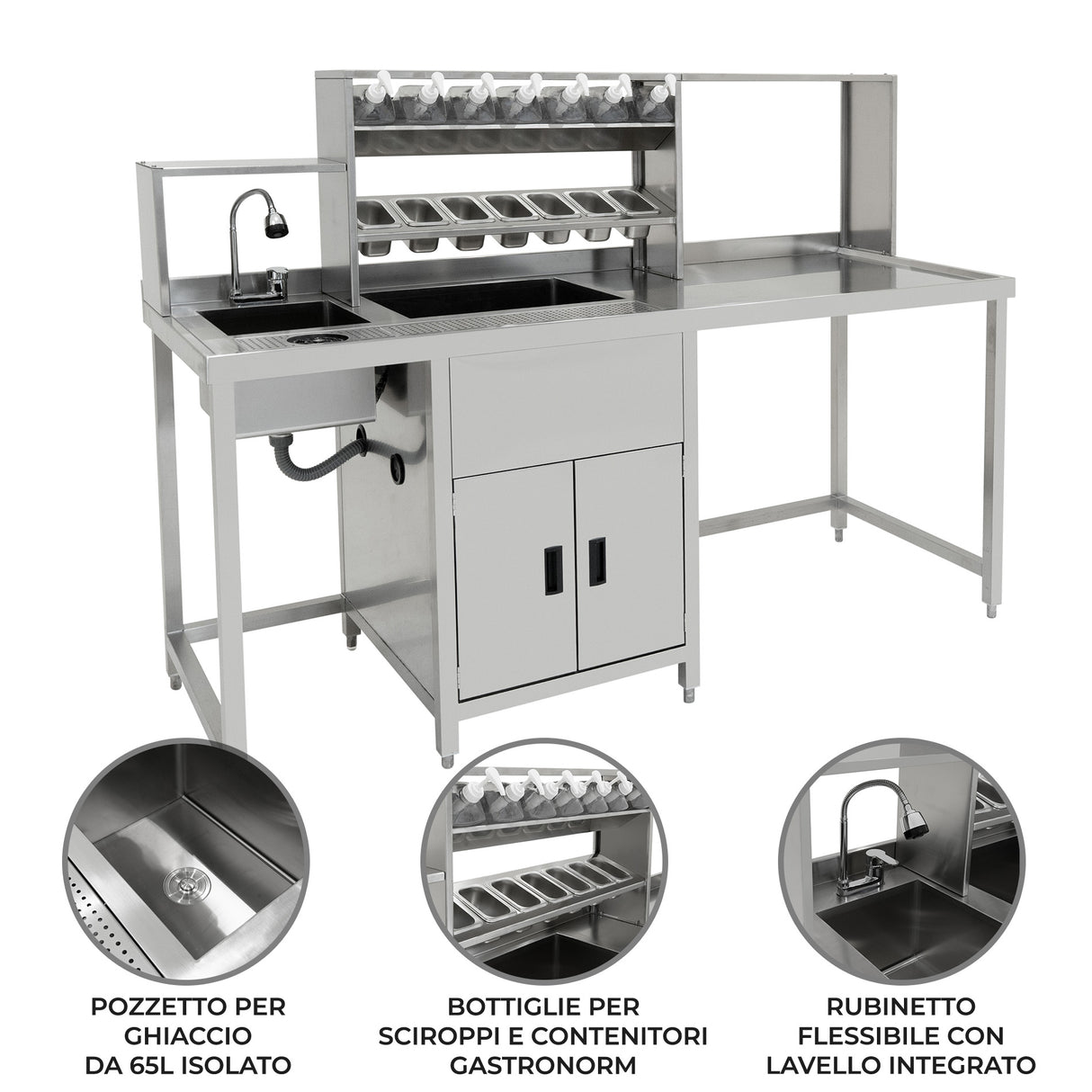 Postazione Professionale Bubble Tea