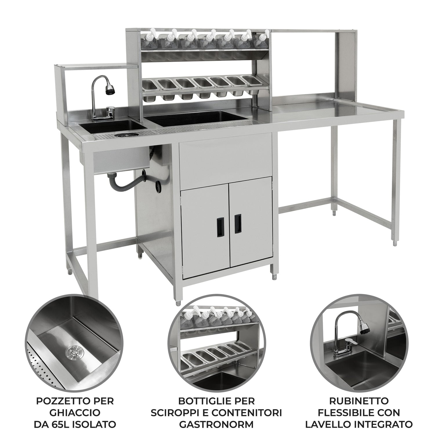 Postazione Professionale Bubble Tea