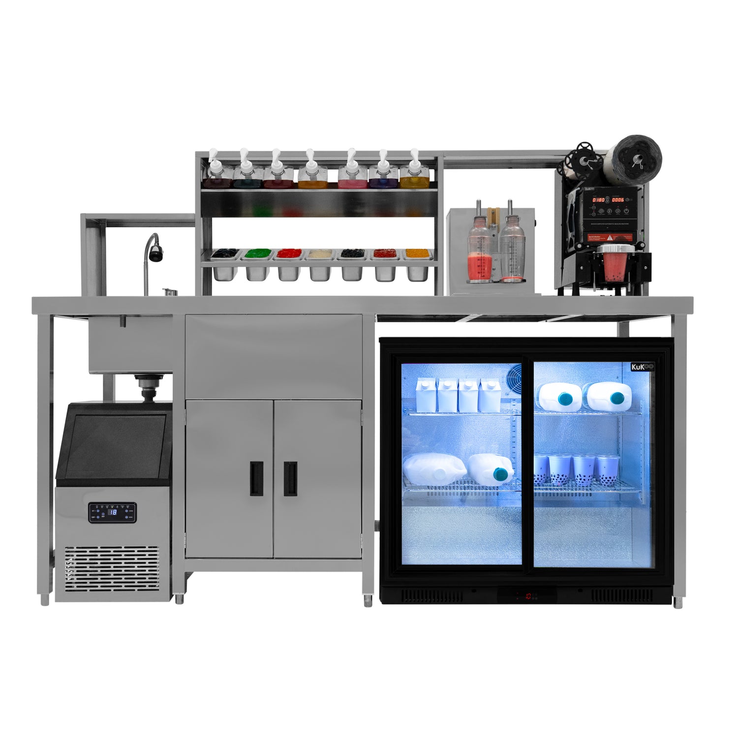 Postazione Professionale Bubble Tea – Pacchetto Ultimate