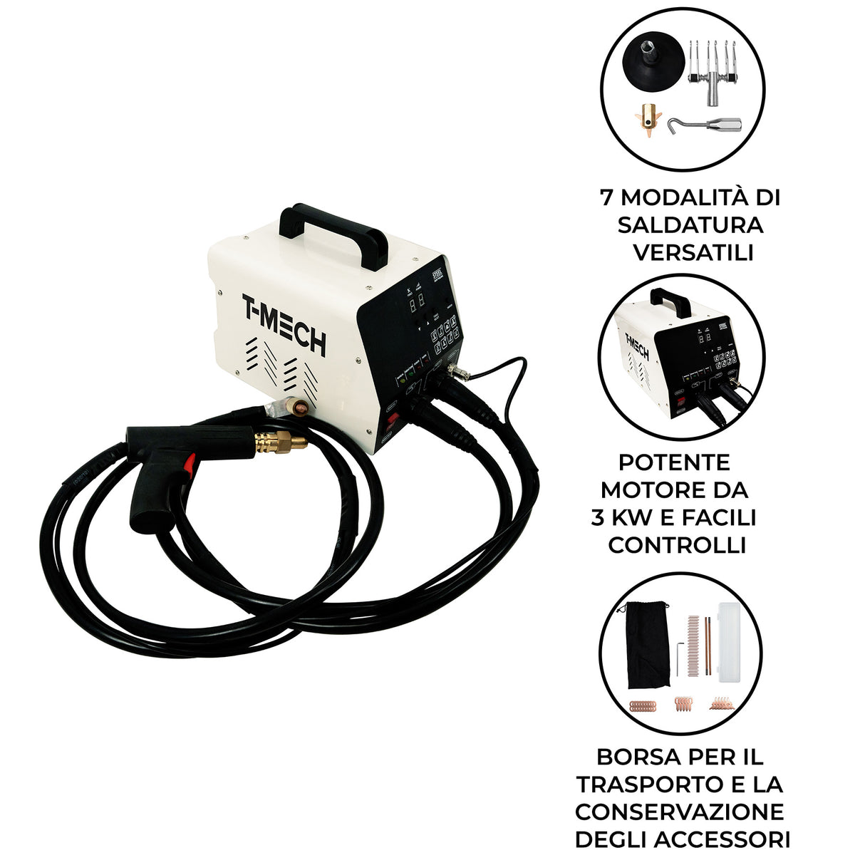 Saldatrice per Ammaccature Auto 3kW