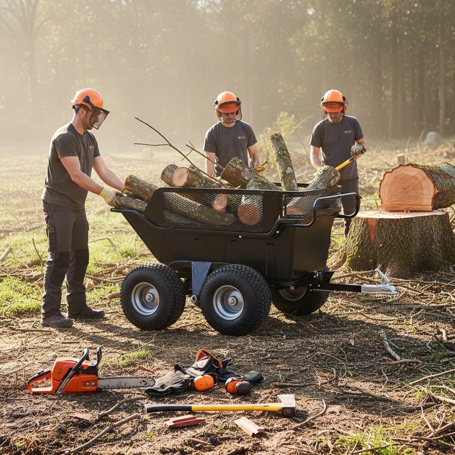 Rimorchio Ribaltabile 4 Ruote – 680kg