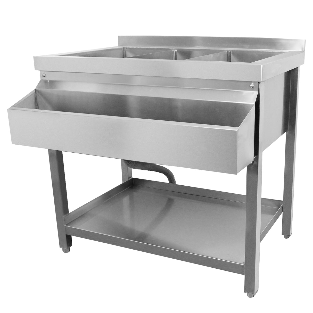 Postazione Deluxe da Cocktail Modulare con Pozzo Ghiaccio