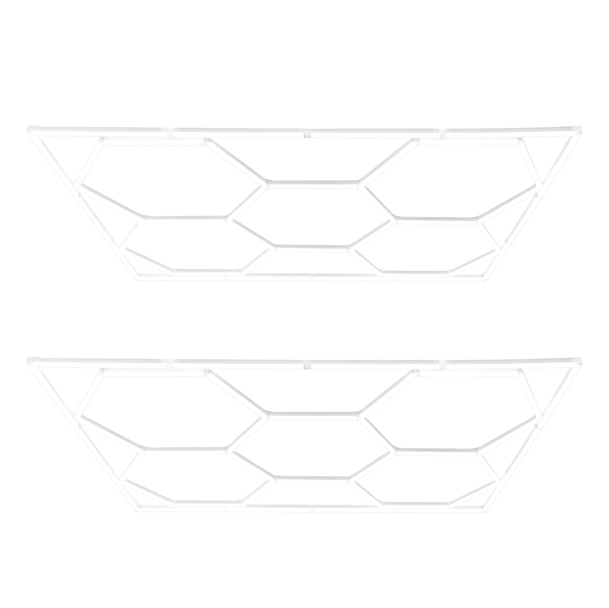 Sistema di Illuminazione LED Esagonale x10 con Cornice