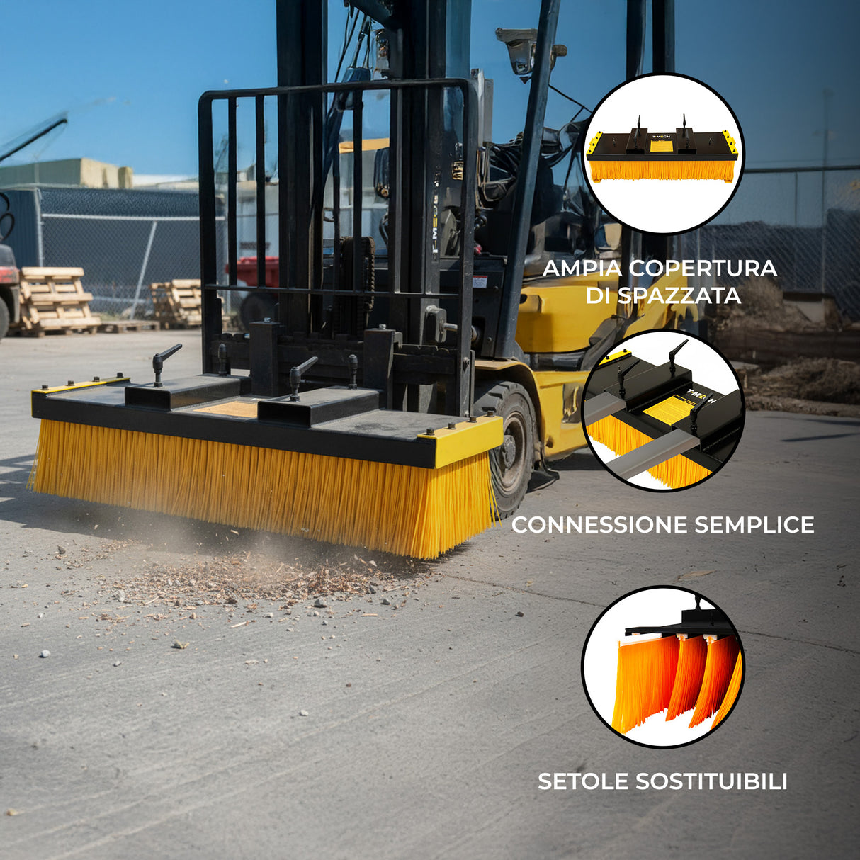 Spazzola Per Carrello Elevatore