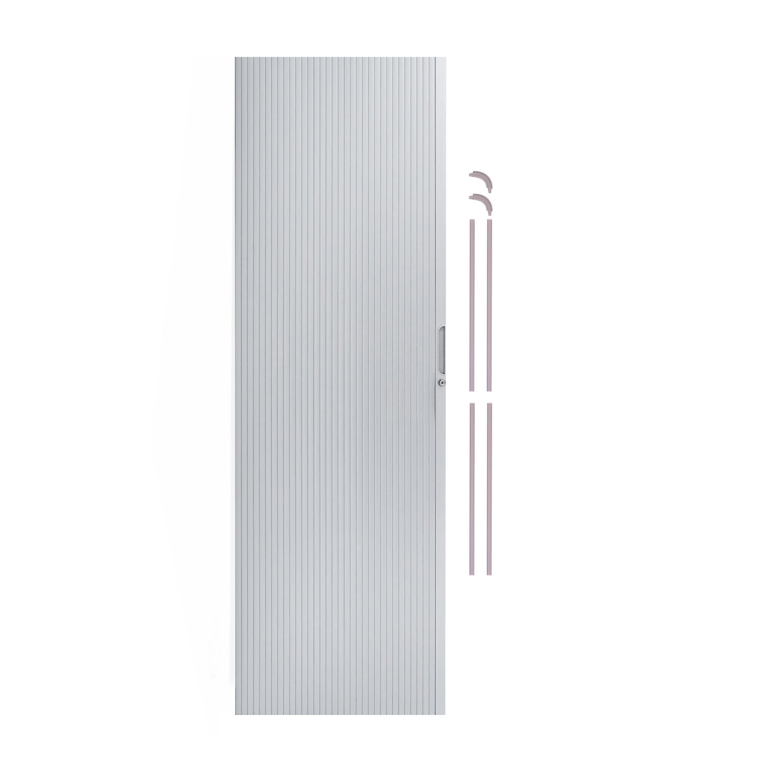 Porta a Soffietto per Doccia  – Grigio