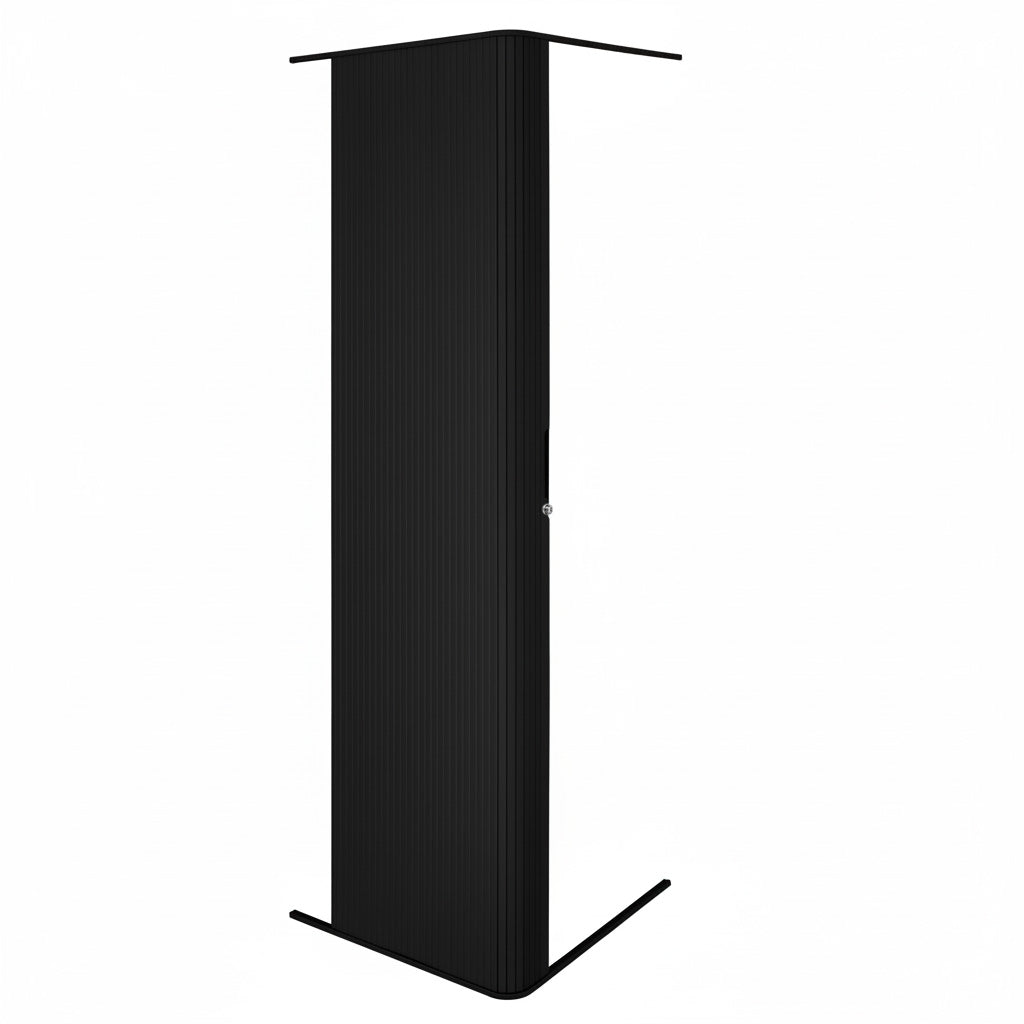 Porta a Soffietto per Doccia  – Nero