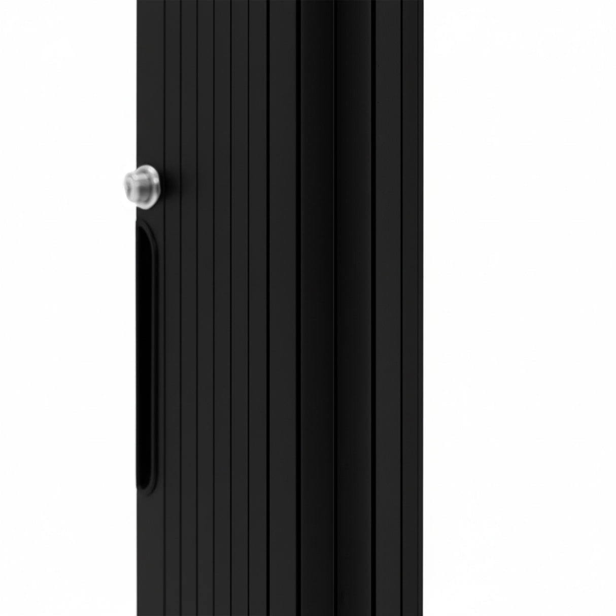 Porta a Soffietto per Doccia  – Nero