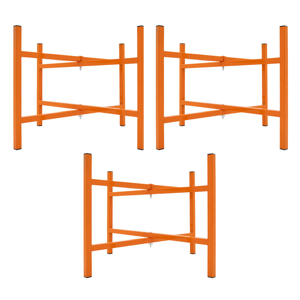 Cavalletti Porta Malta x3 – Altezza 500 mm in Acciaio Pieghevole
