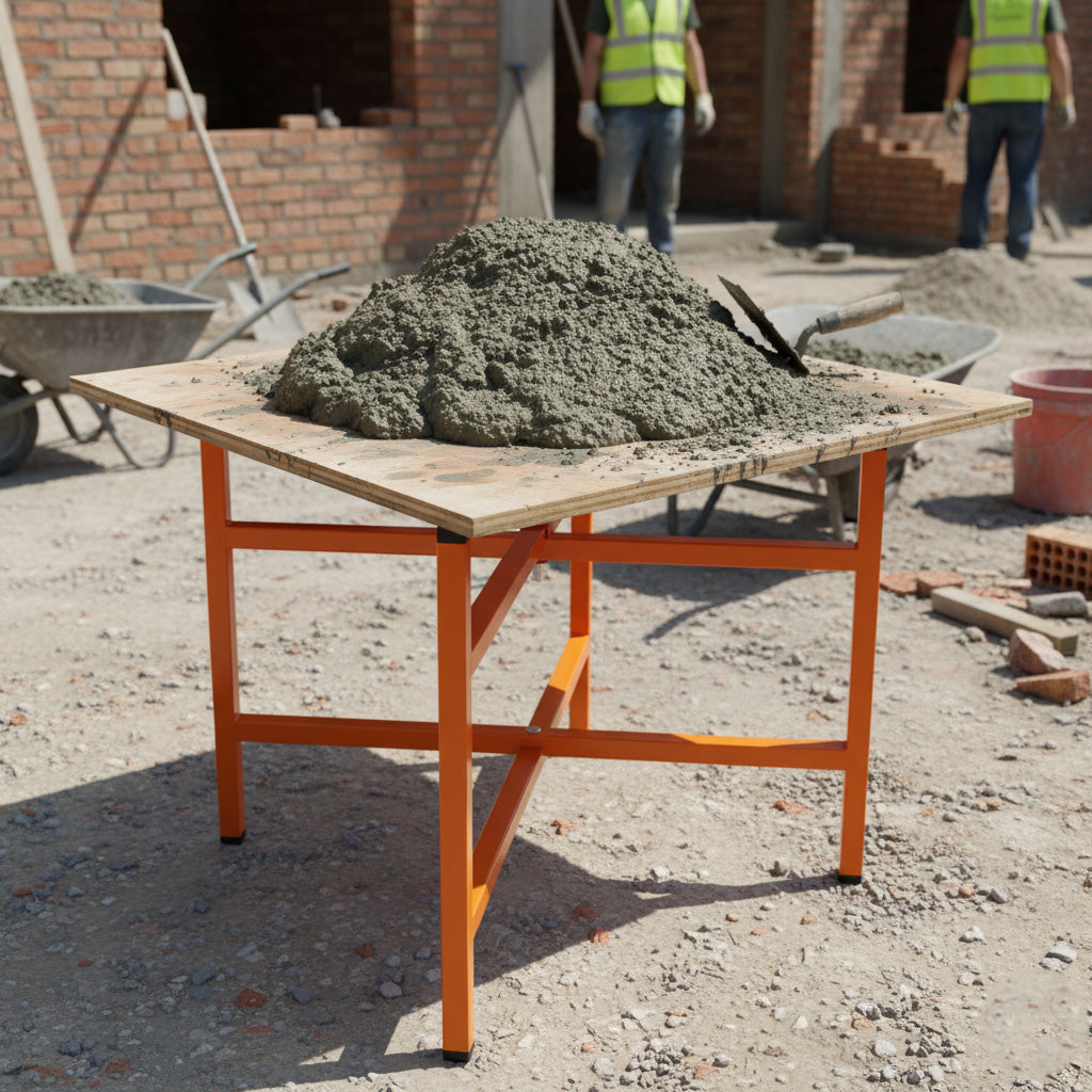 Cavalletti Porta Malta x5 – Altezza 500 mm in Acciaio Pieghevole