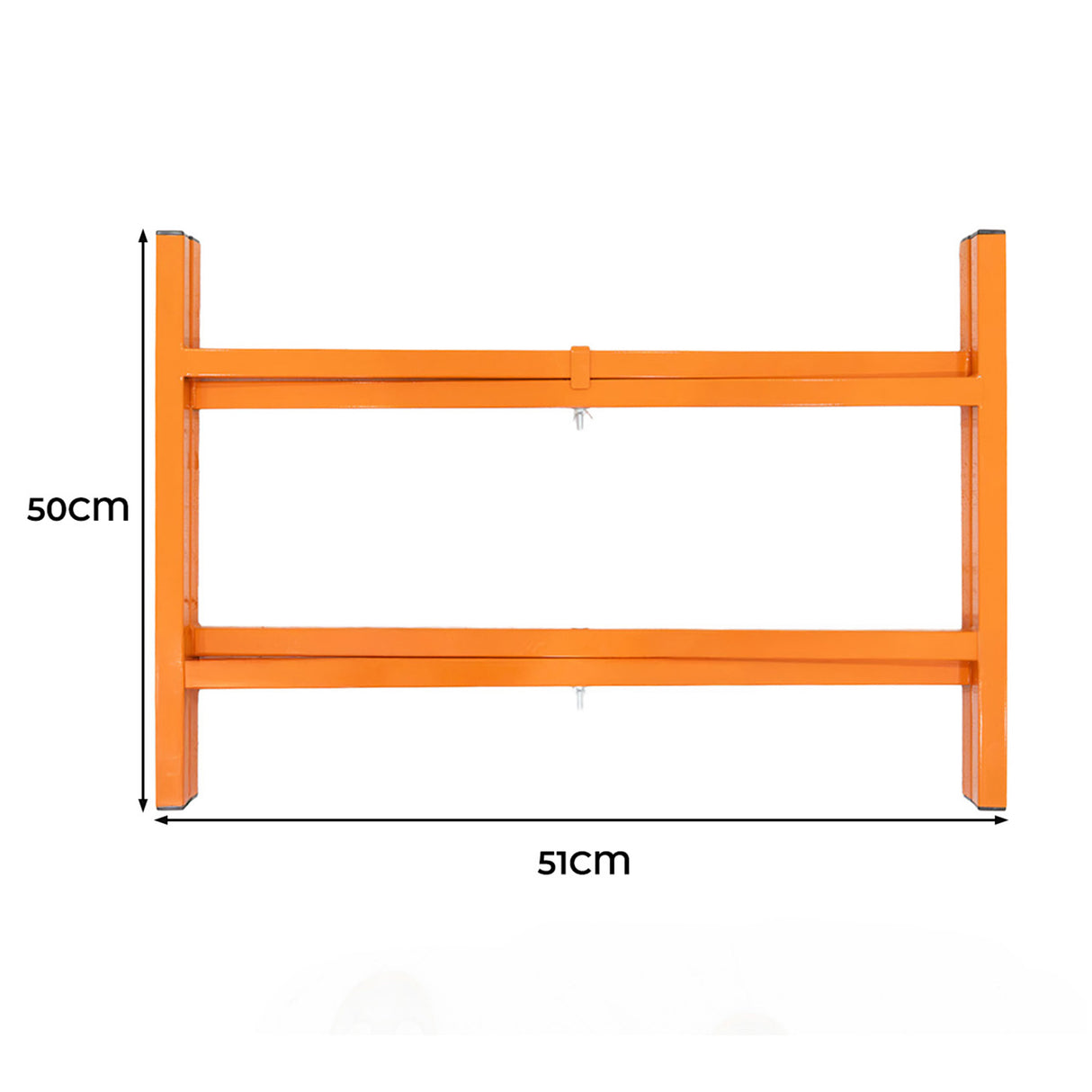 Cavalletti Porta Malta x5 – Altezza 500 mm in Acciaio Pieghevole