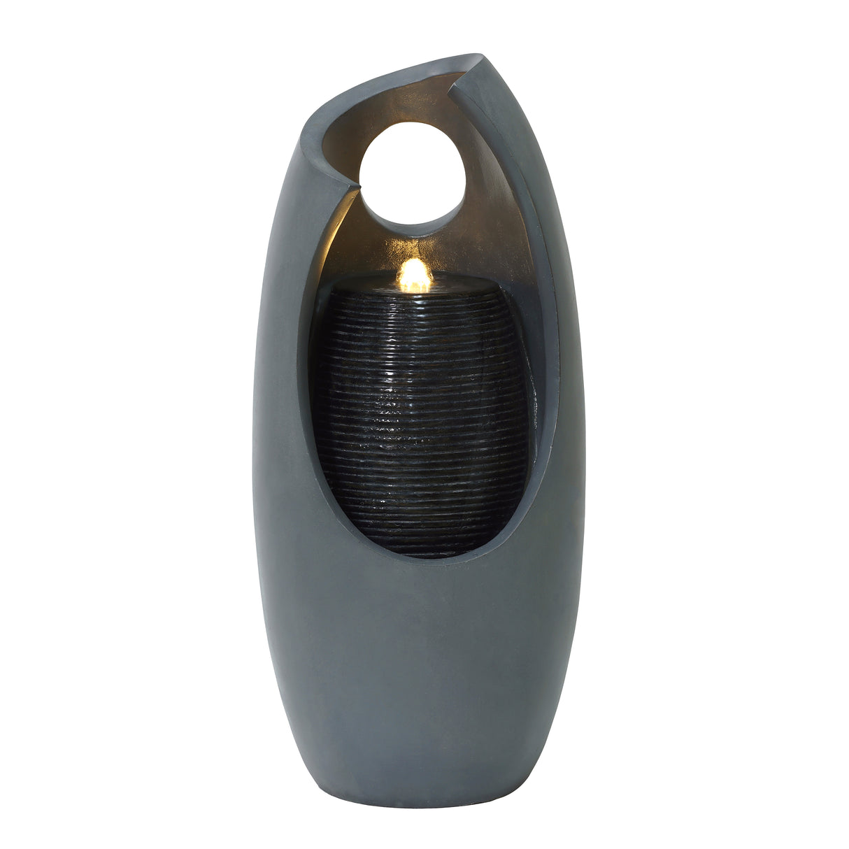 Fontana da Giardino Elettrica Cascata LED Pompa Radiant Falls