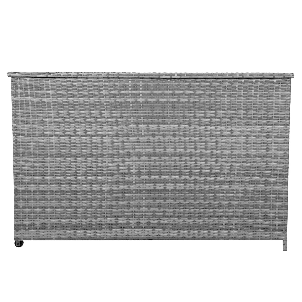 Box Contenitore in Rattan 996L per Cuscini - Grigio