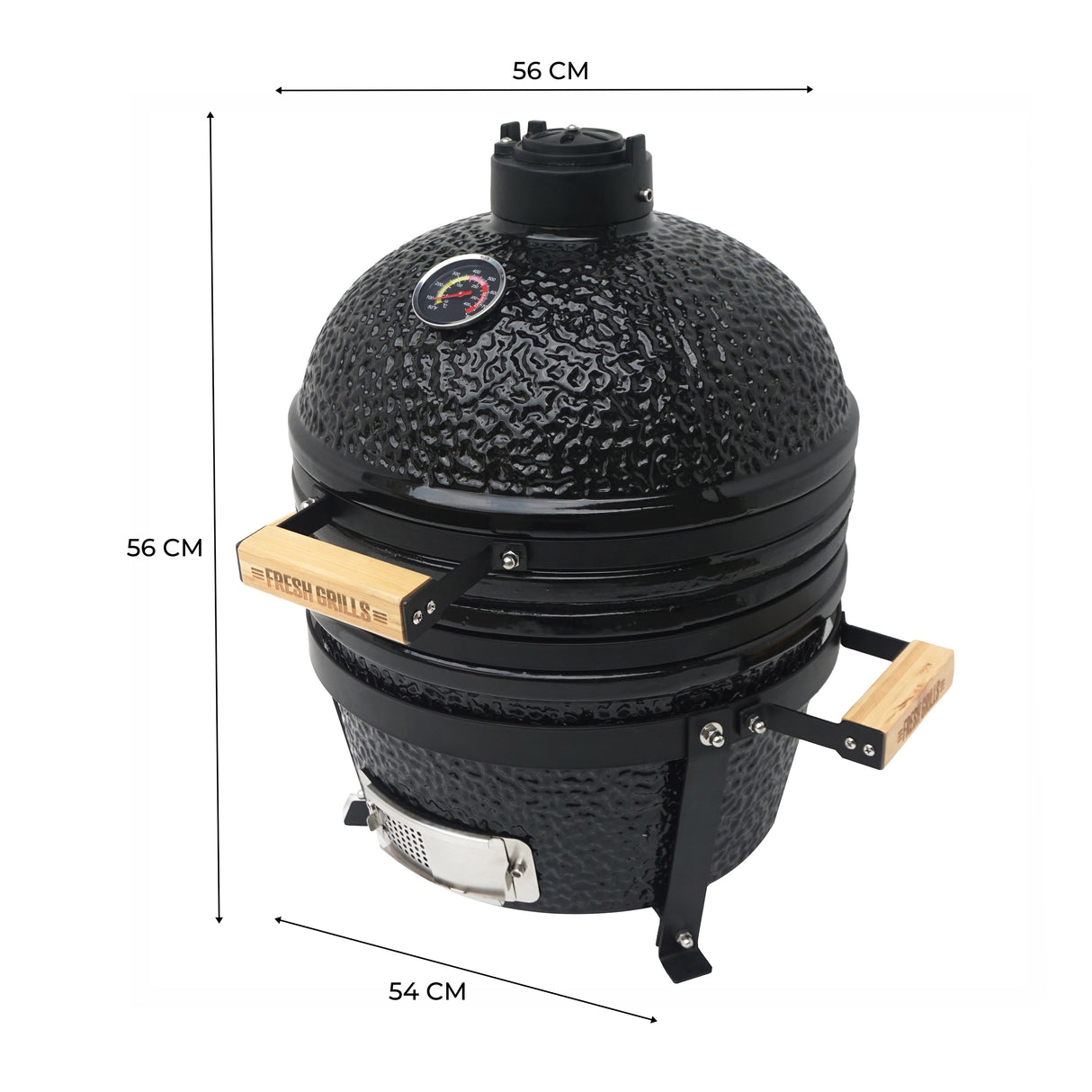 Kamado BBQ Grill – 16” (40,6 cm)