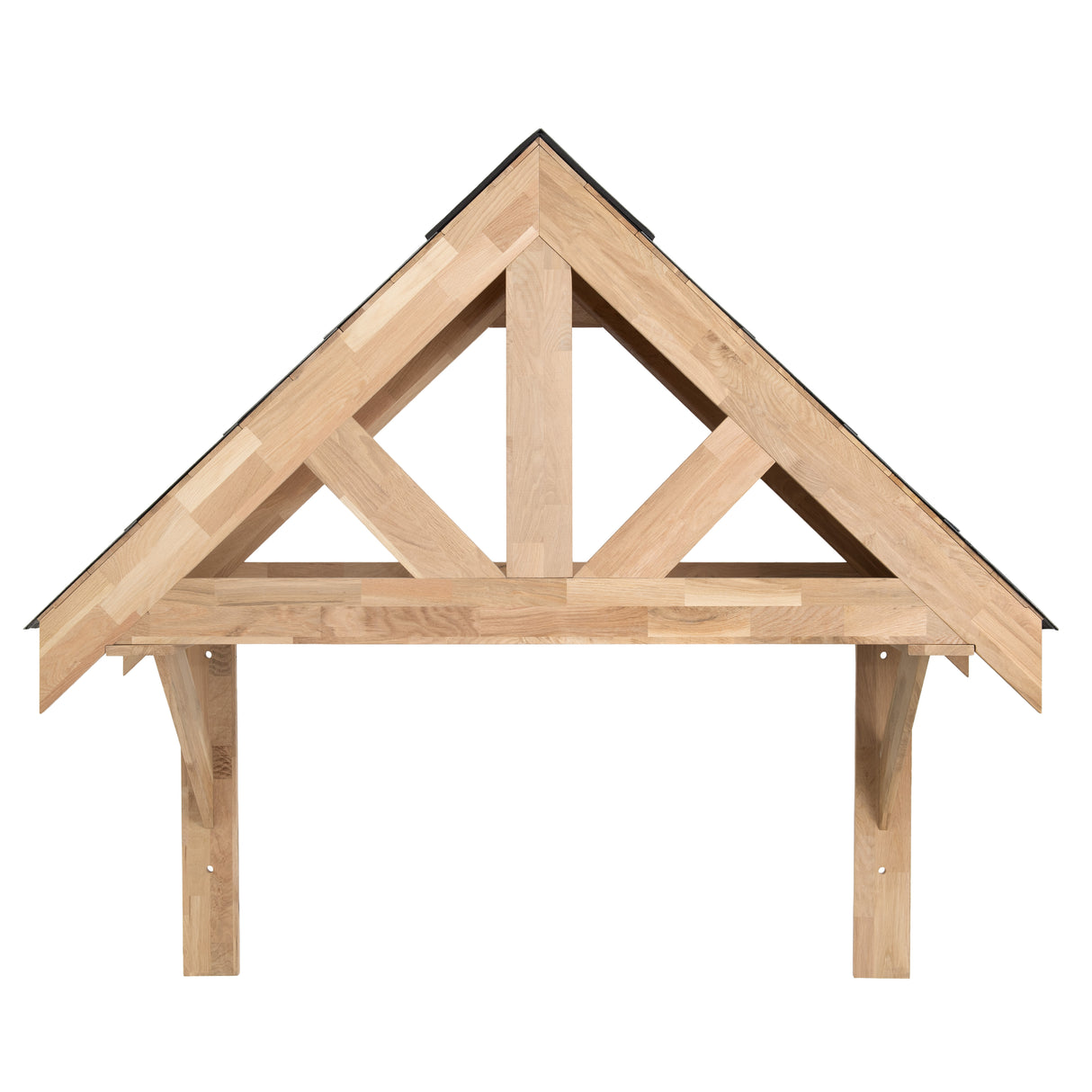 Tettoia Portico Rovere Massello 1400 mm