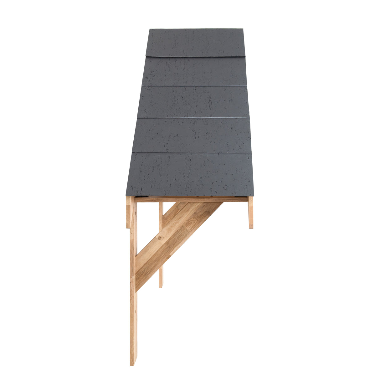 Tettoia Portico Rovere Massello 1400 mm