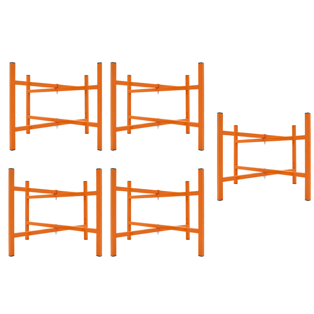 Cavalletti da Lavoro x4 + Supporti Tavola Malta 50 cm x5