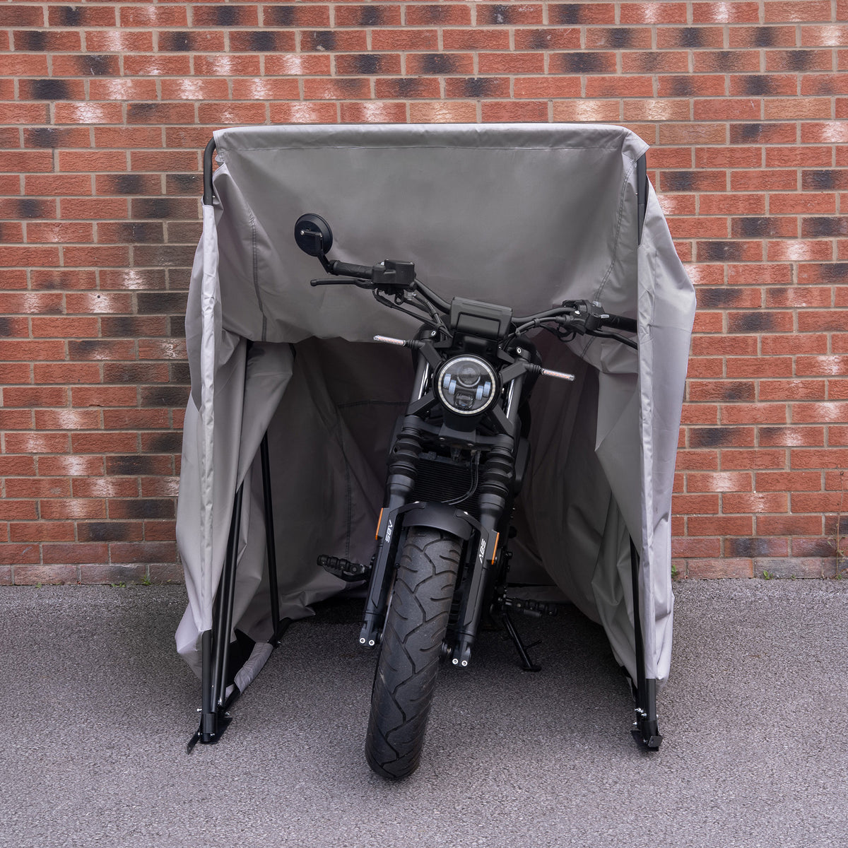 Tenda per Moto Large – Grigio