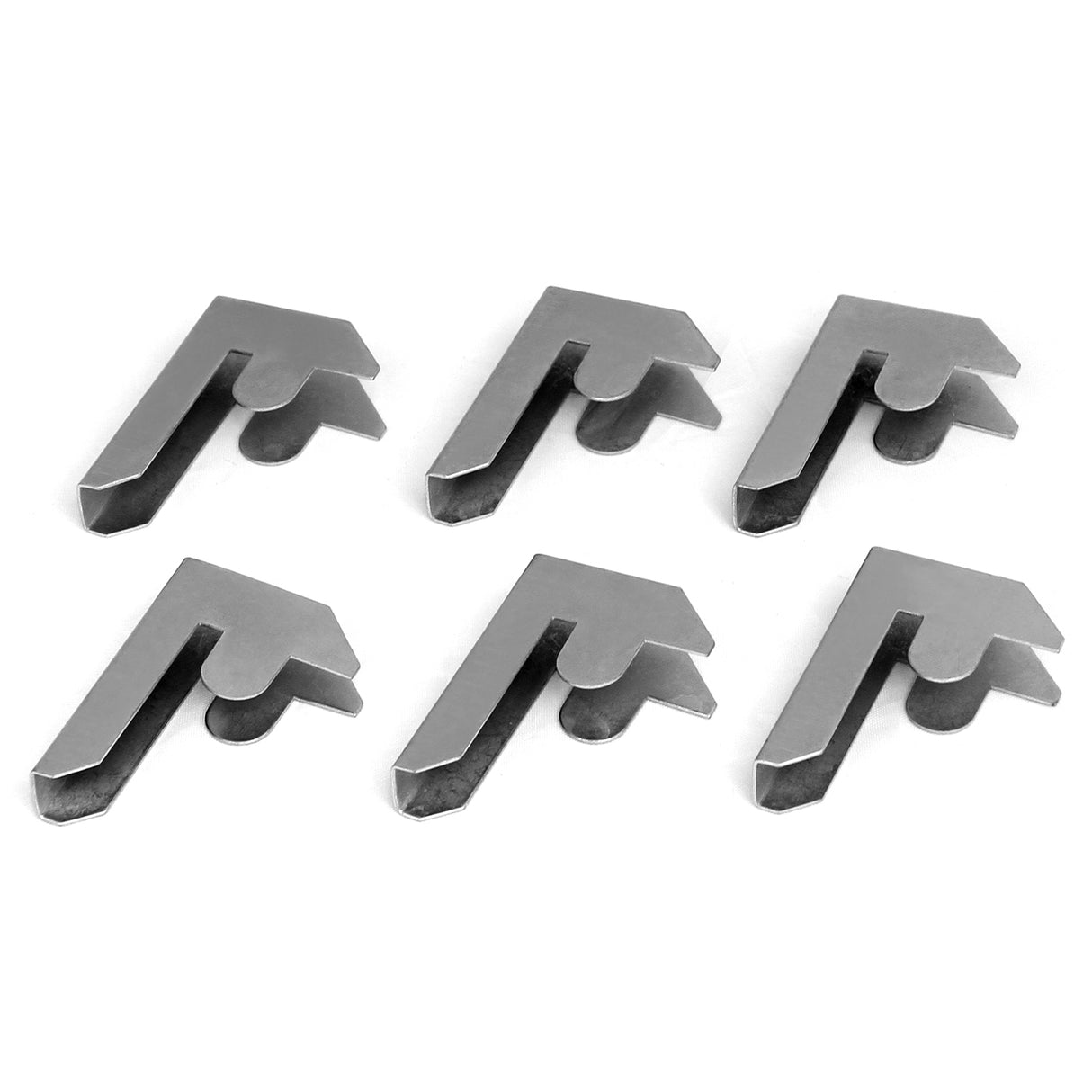 6 Connettori in Acciaio Galvanizzato per Scaffali Galwix