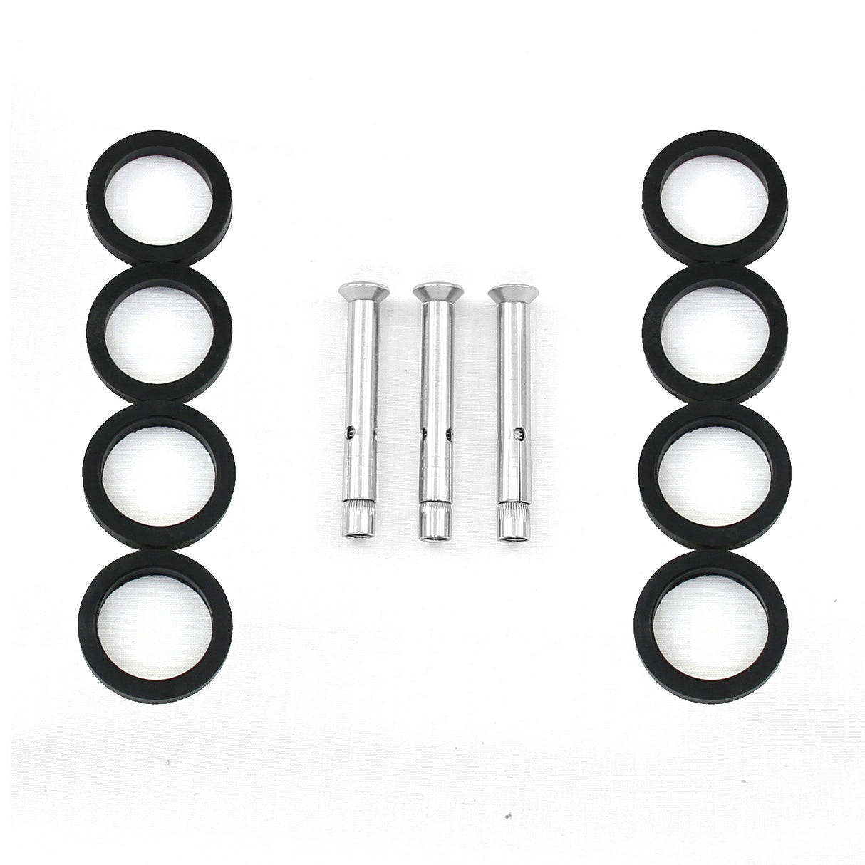 Palo Finale della Balaustra 110cm in Acciaio Inossidabile