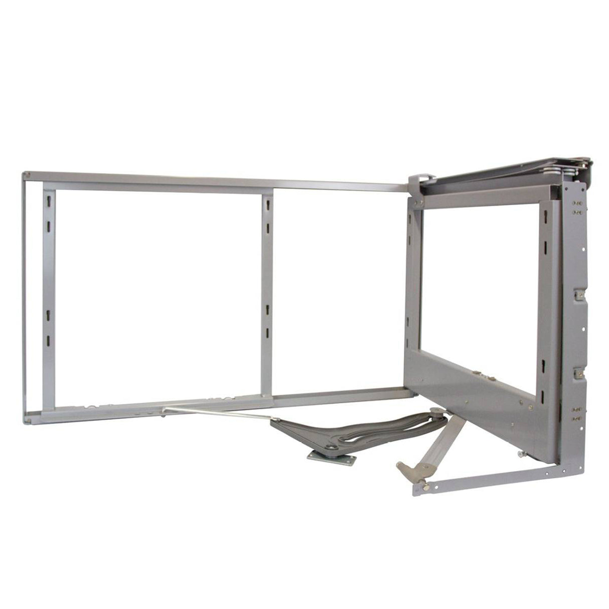 4 Cestelli KuKoo in Acciaio Inox per Mobile ad Angolo Cieco 90-100cm Mano Dx