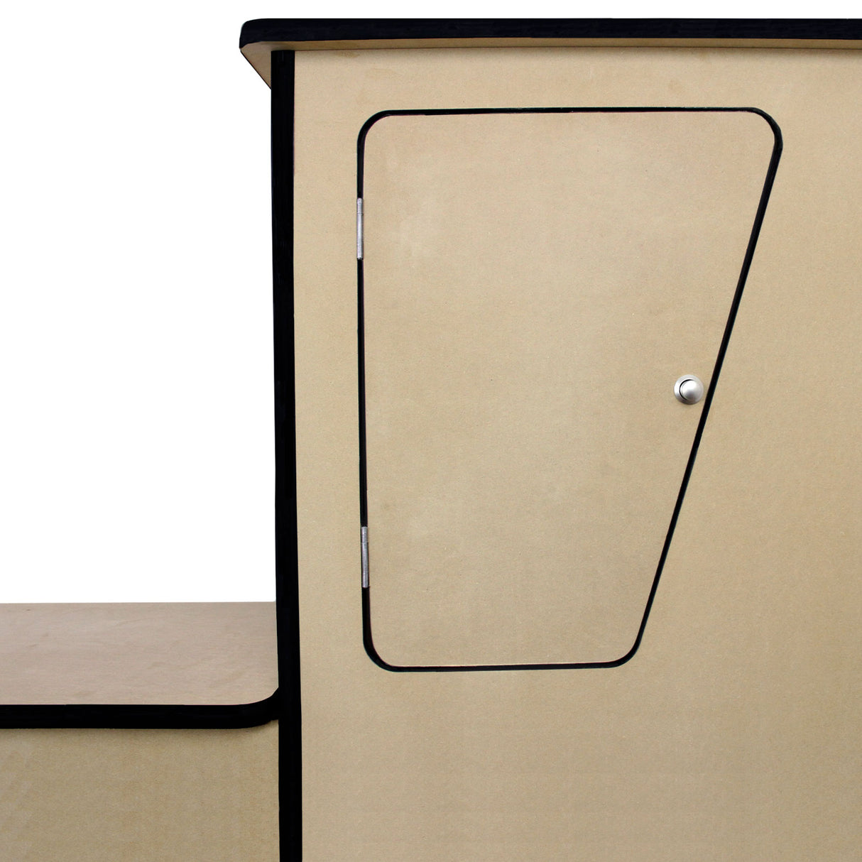 Rivestimento e colla nera per furgone da 11 mq con cucina da camper