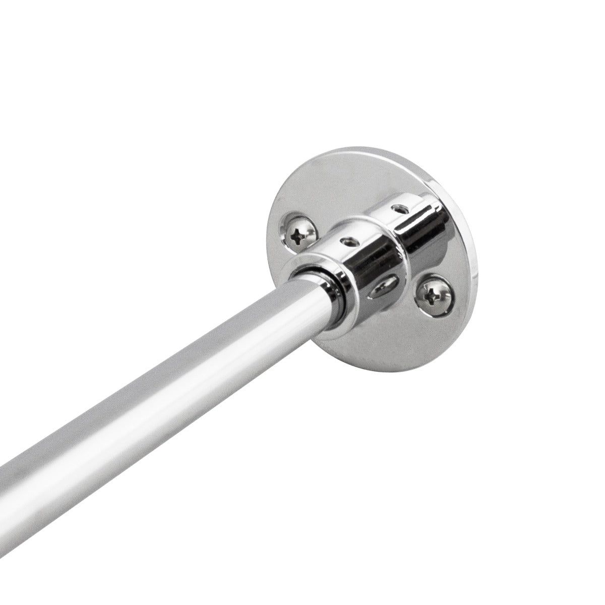 Rubinetto KuKoo in acciaio inox lucido con tubo flessibile, design elegante e moderno, ideale per lavandini da cucina
