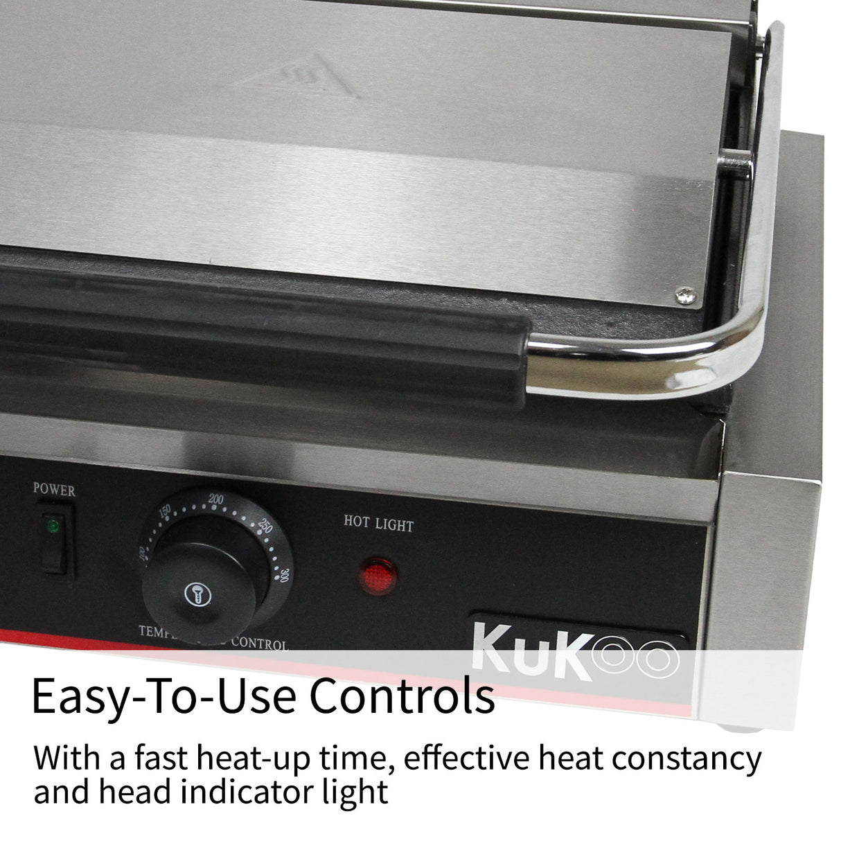 Piastra per Panini Rigata KuKoo