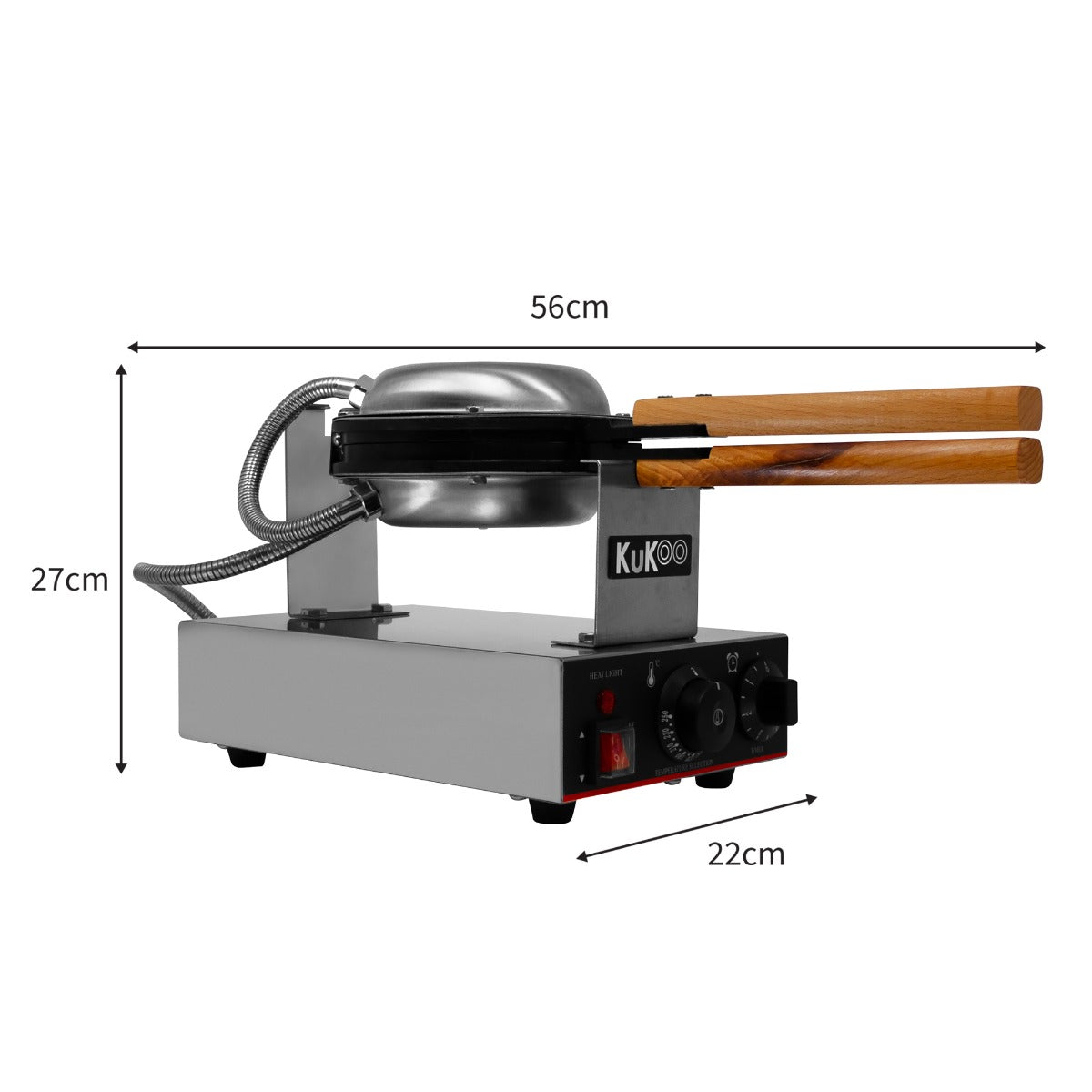 Piastra per Waffle Singola KuKoo