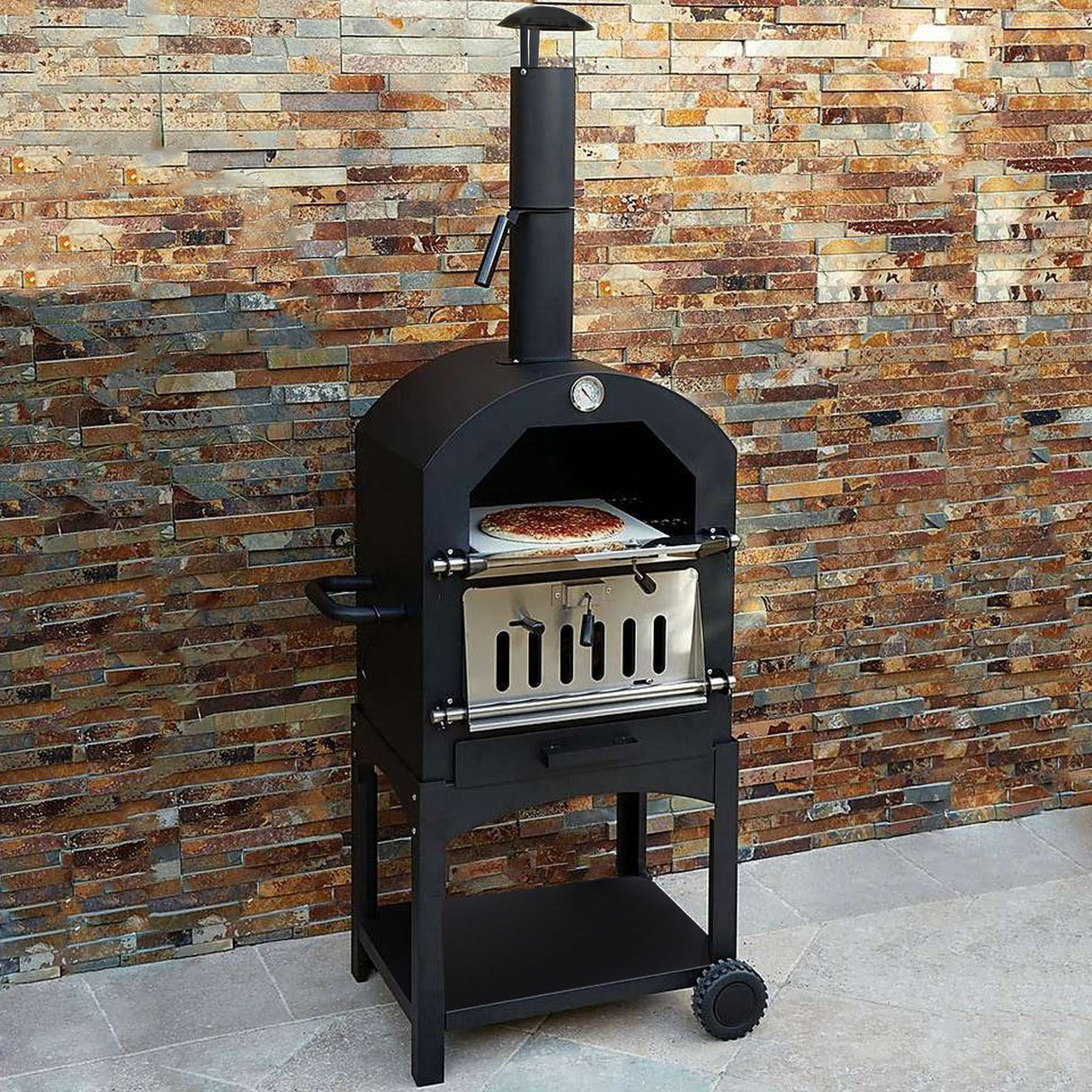 Forno per Pizza da Esterno KuKoo con Copertura Impermeabile