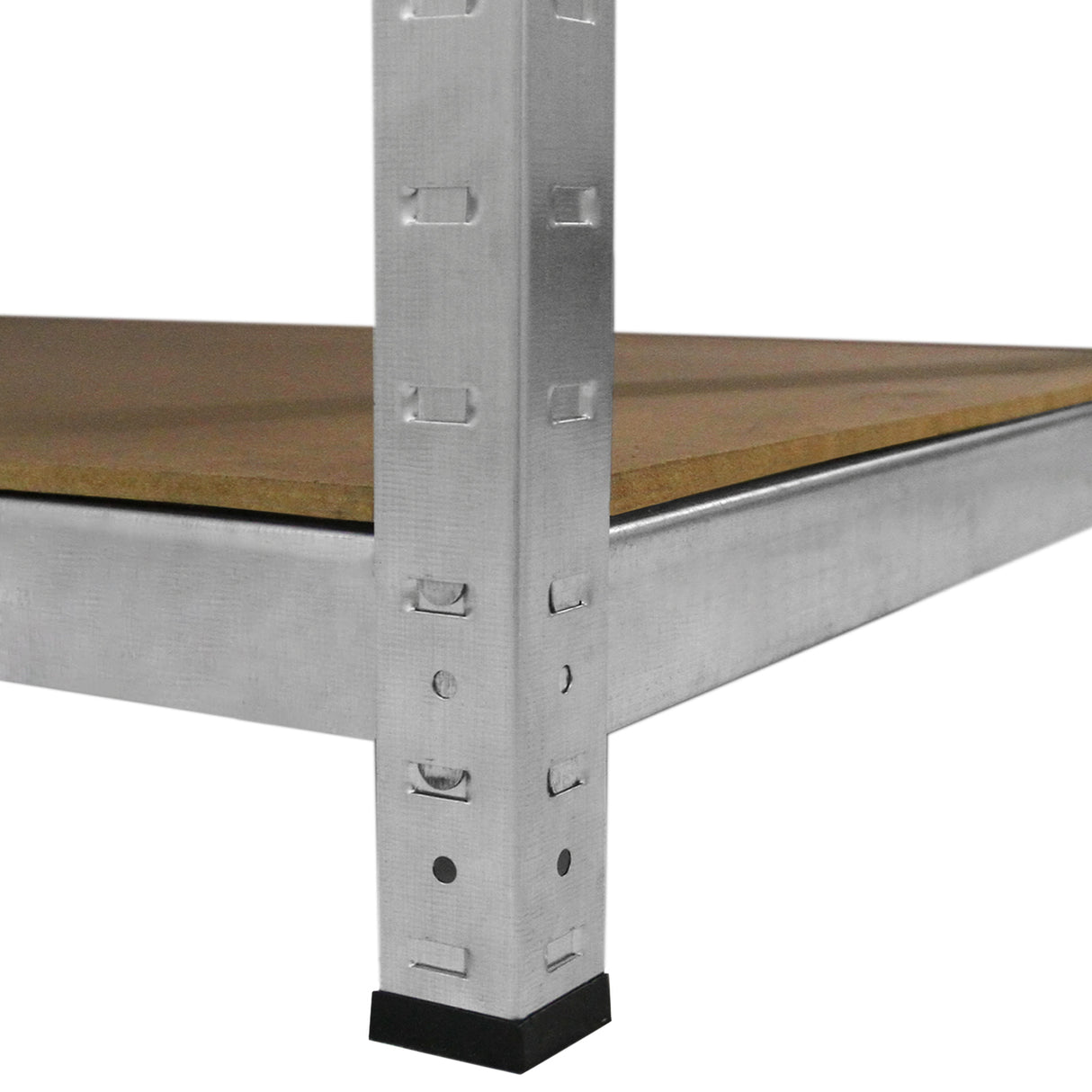 Banco da Lavoro con Scaffale Grigio