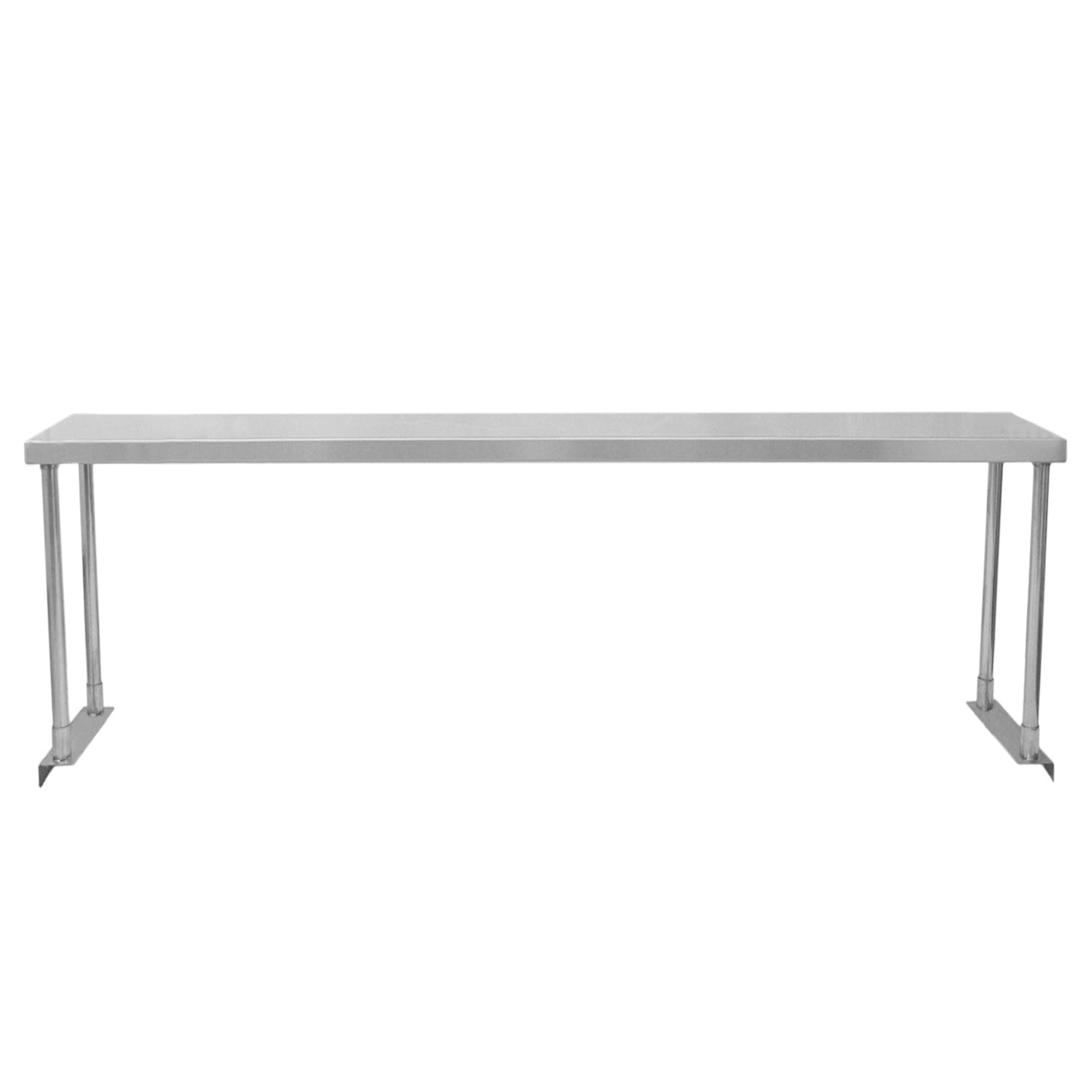 Ripiano per tavolo da cucina in acciaio inox, lungo 180 cm, con superficie liscia e resistente, ideale per ristoranti e cucine professionali