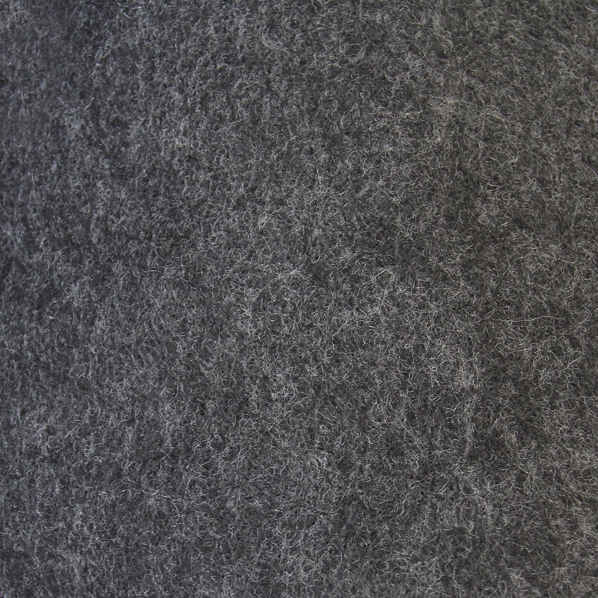 Tappezzeria grigio scuro per camper, con texture morbida e fibrosa, ideale per rivestire interni di furgoni e camper