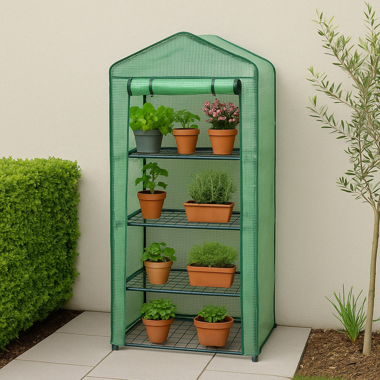 Mini Serra con Copertura in PE