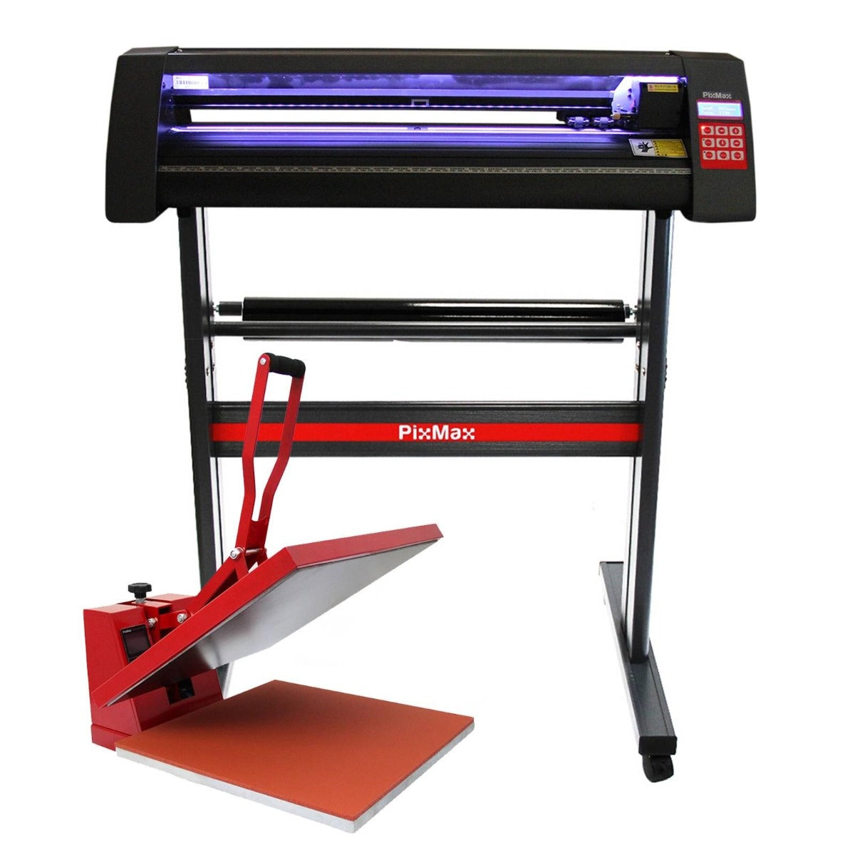 Plotter per Taglio Vinile - LED - 720 & Pressa a Caldo - 50x50