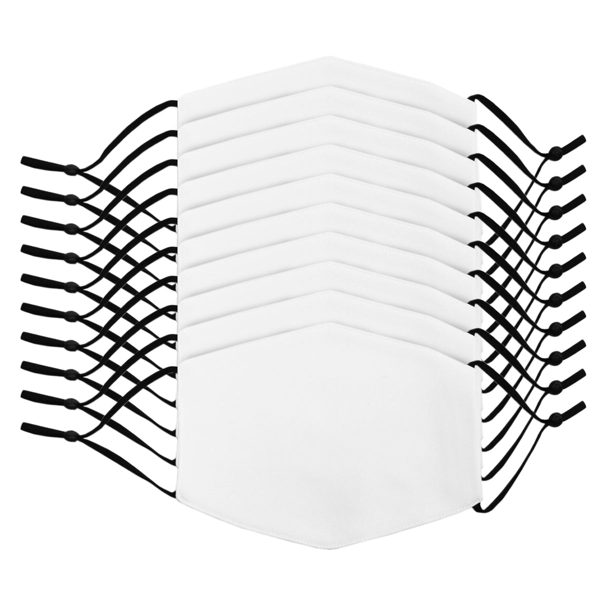 Mascherine per Sublimazione - Medie - 10 Pezzi