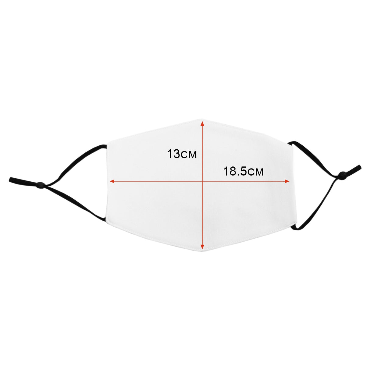 Mascherine per Sublimazione - Grandi - 50 Pezzi