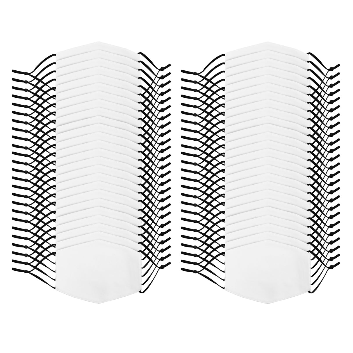 Mascherine per Sublimazione - Grandi - 50 Pezzi