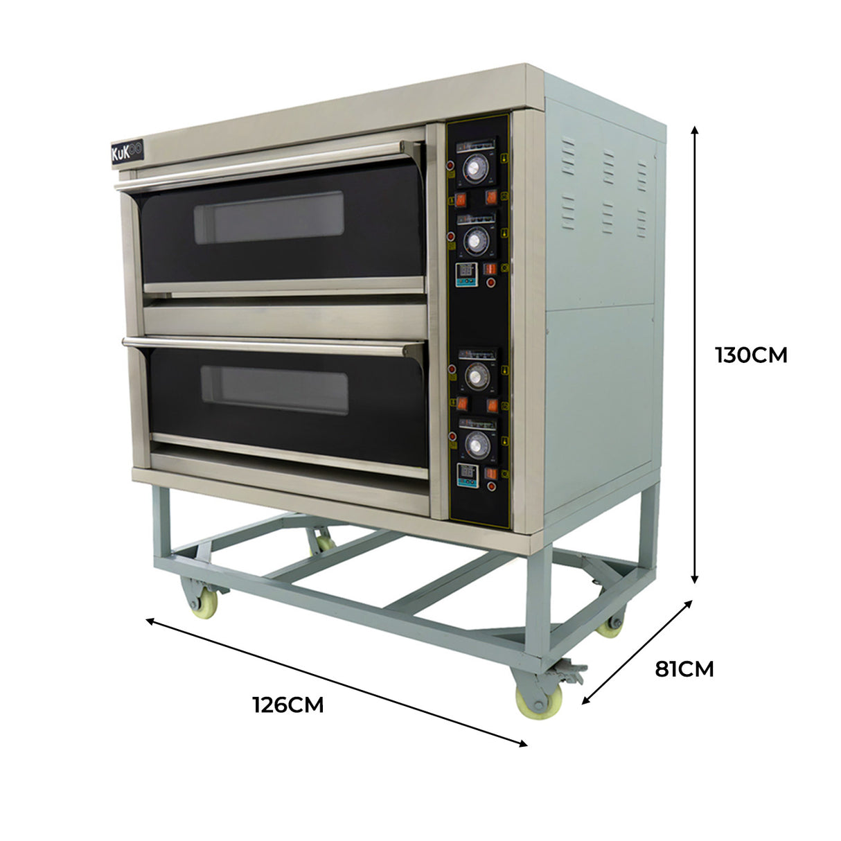 Forno Commerciale Elettrico per Pizza a 2 Piani