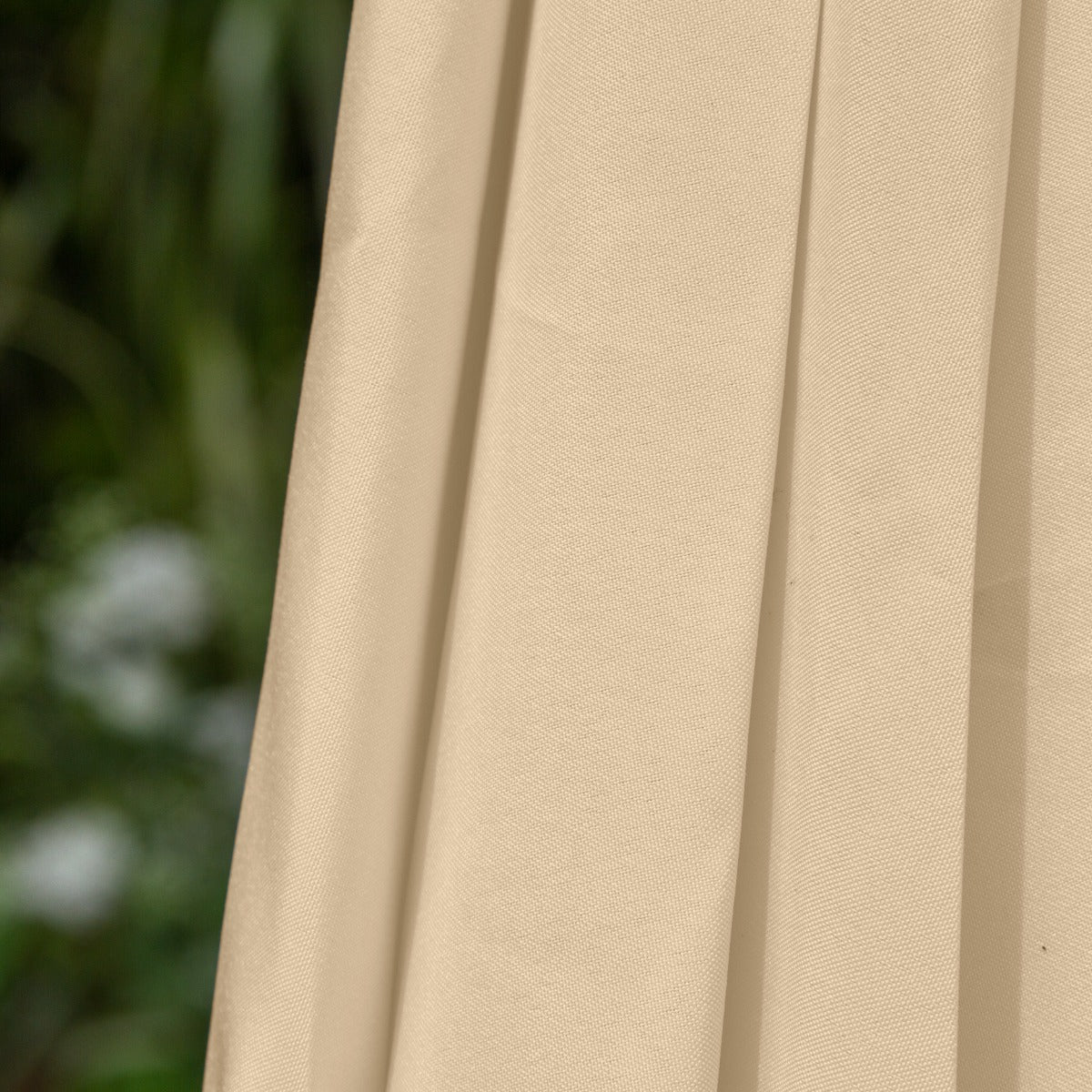 Ombrellone da Giardino Inclinabile 2.7m con LED - Beige