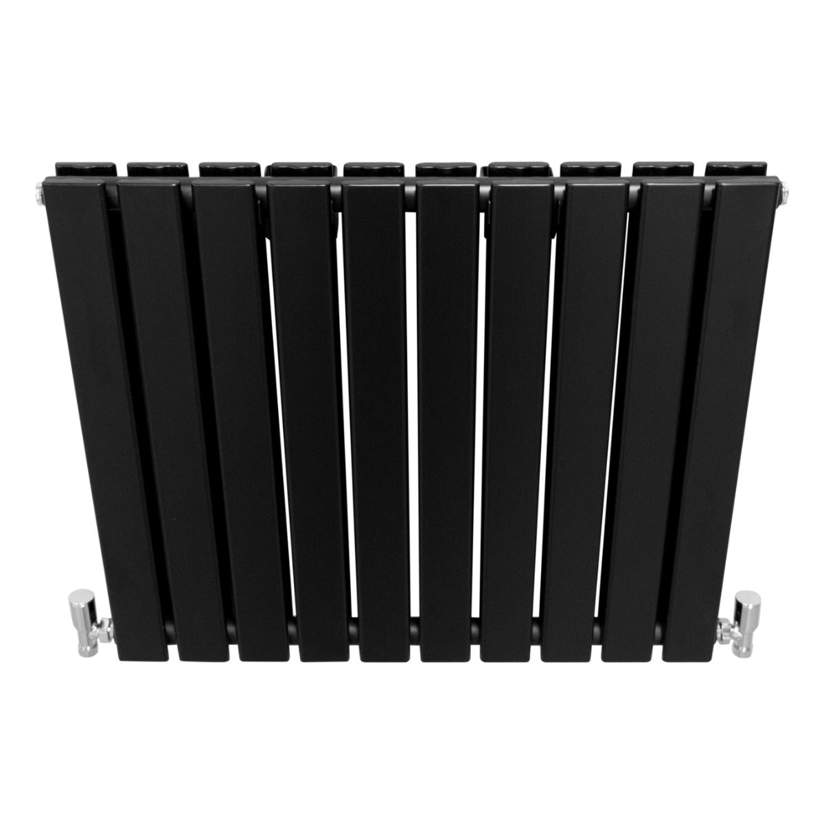 Radiatore a Elementi Piatti - Nero Opaco - 60cm x 70cm