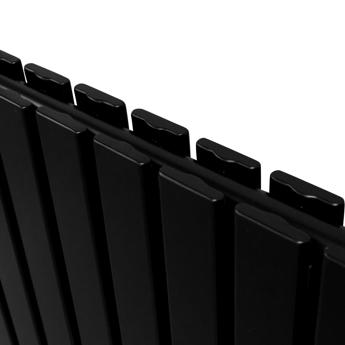 Radiatore a Elementi Piatti - Nero Opaco - 60cm x 70cm