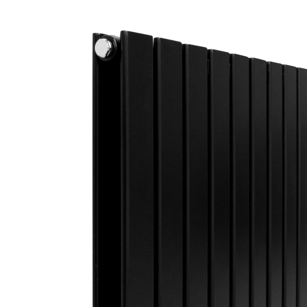Radiatore a Elementi Piatti - Nero Opaco - 60cm x 70cm