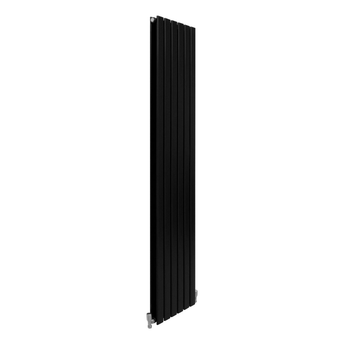 Radiatore a Elementi Piatti - Nero Opaco - 180cm x 42cm