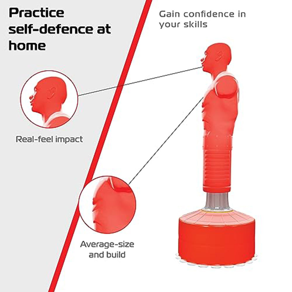 Manichino da boxe autoportante extra large