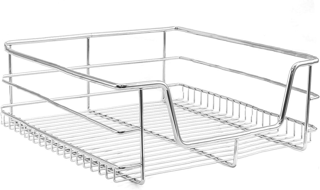 Cestelli Estraibili da Cucina in Acciaio - Mobile da 40cm - 2 Cesti