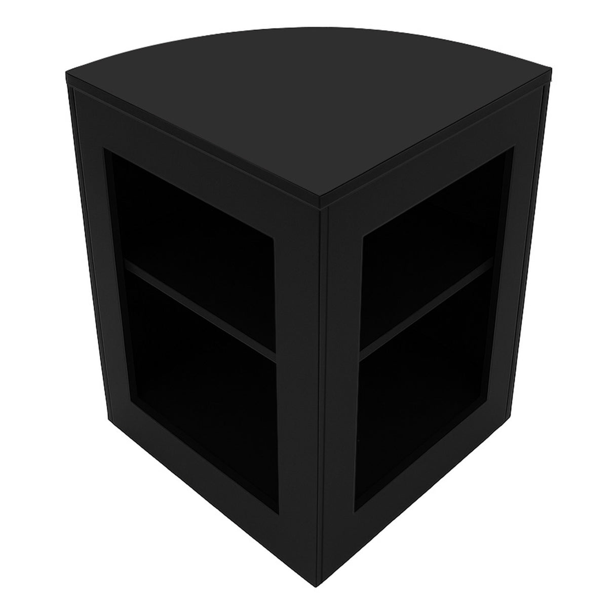 Set Banconi Iris con LED B1200 (x2) & Angolo CM60 – Nero