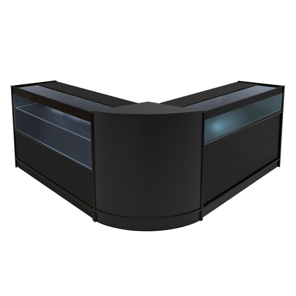 Set Banconi da Negozio Adonis LED B1200, C1200 e CM60 – Nero