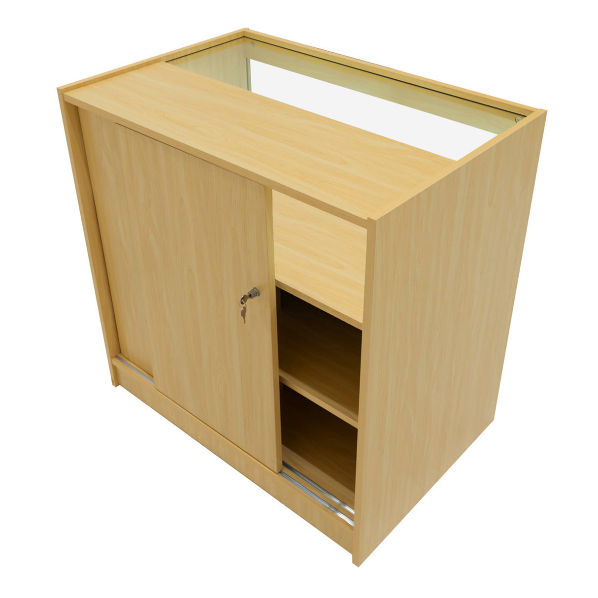 Set Banconi Iris con LED B900 (x2) & Angolo CM60 - Acero