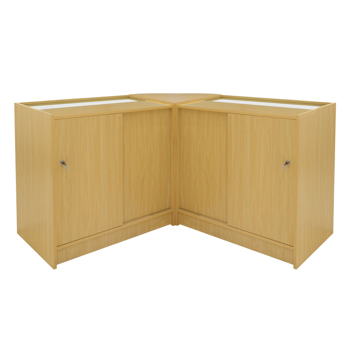 Set Banconi Selene con Illuminazione LED – 2x C900 + CM60 Angolare - Acero