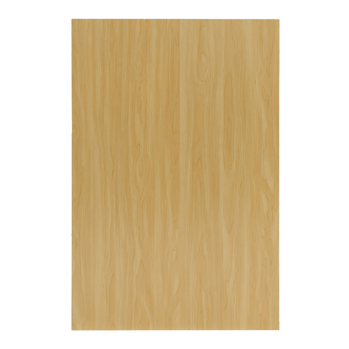 Piano in legno d'acero chiaro con venature naturali, superficie liscia e lucida, ideale per set banconi LED Harmonia B1500 e C1500